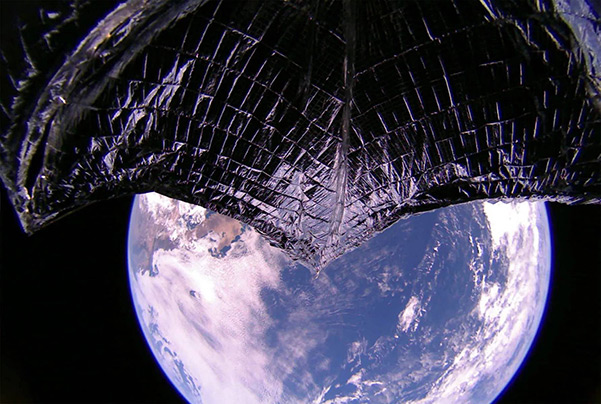 LightSail 2 Dark Knight Image